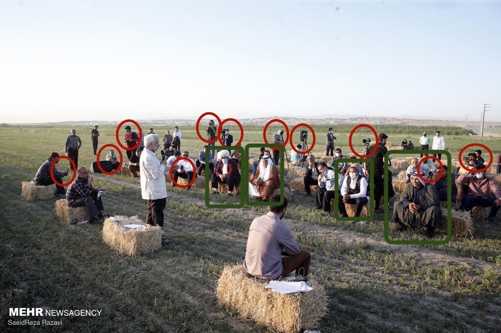 عکس| سخنرانی سعید جلیلی برای مزرعه خالی! عکس| سخنرانی سعید جلیلی برای مزرعه خالی!