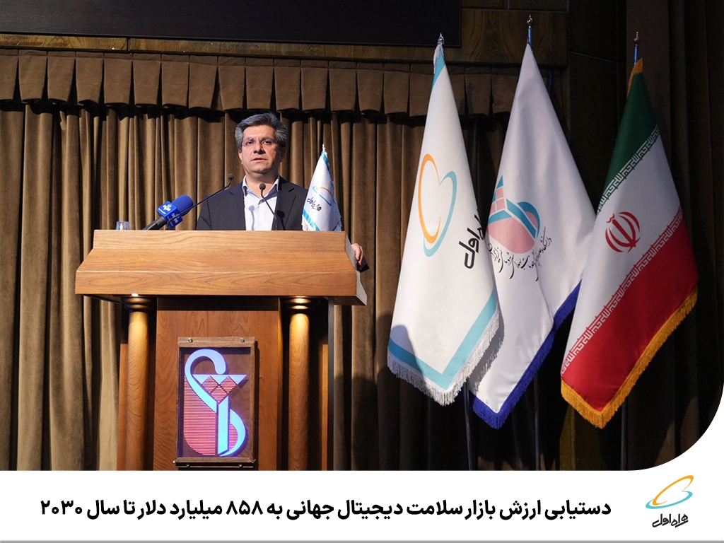 دستیابی ارزش بازار سلامت دیجیتال جهانی به ۸۵۸ میلیارد دلار تا سال ۲۰۳۰ دستیابی ارزش بازار سلامت دیجیتال جهانی به ۸۵۸ میلیارد دلار تا سال ۲۰۳۰