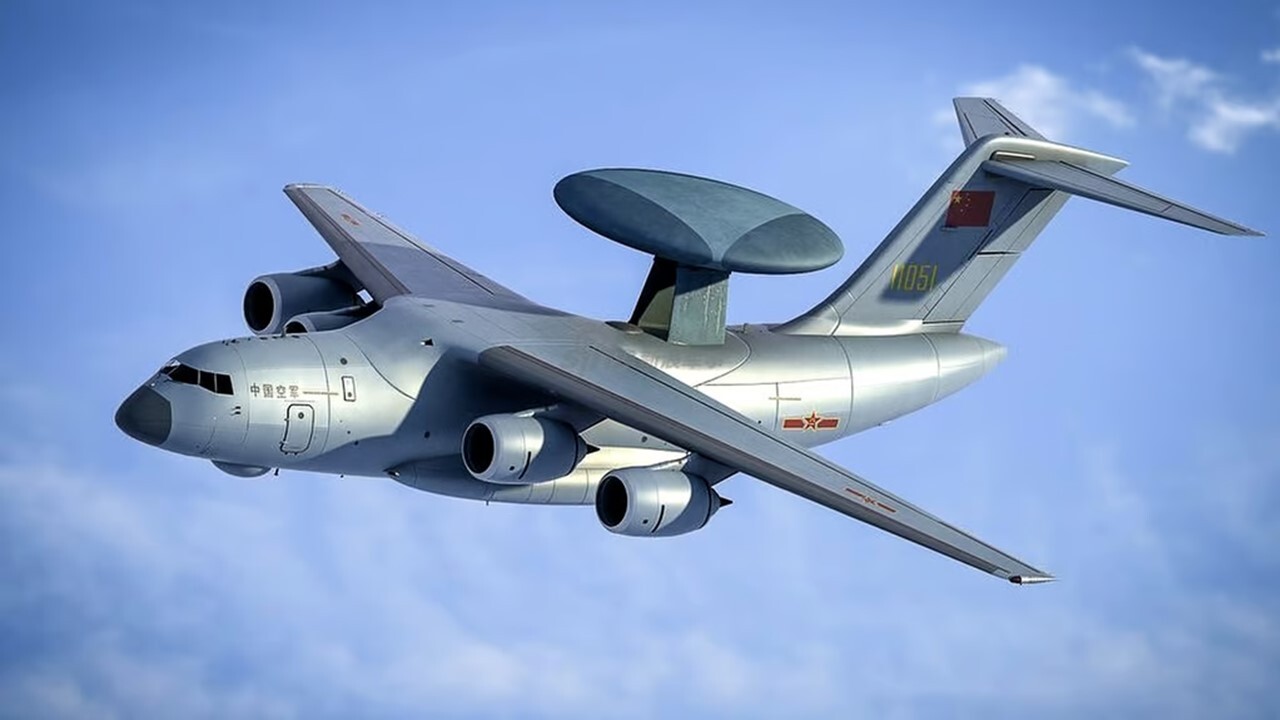 هواپیمای کنترل و هشدار زودهنگام KJ-۳۰۰۰ جدید چین هواپیمای کنترل و هشدار زودهنگام KJ-۳۰۰۰ جدید چین