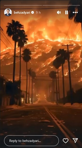 اینجا لُس آنجلسه؛ آفکورس که همه چی سوخت و خاکستر شد! | ایرانیها حتی در واکنش به آتش سوزی در آمریکا هم دودسته شدند اینجا لُس آنجلسه؛ آفکورس که همه چی سوخت و خاکستر شد! | ایرانیها حتی در واکنش به آتش سوزی در آمریکا هم دودسته شدند