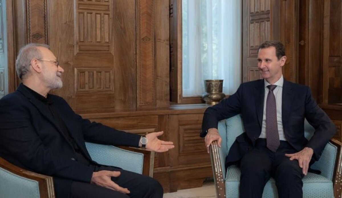 توضیح لاریجانی درباره پیشنهاد ایران آمدن به اسد بعد از سقوط دولت سوریه