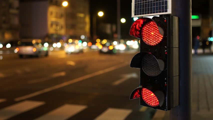 افتتاح چراغ راهنمایی و رانندگی به مناسبت دهه فجر !