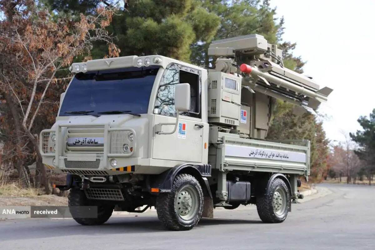 سامانه موشکی پدافند هوایی آذرخش