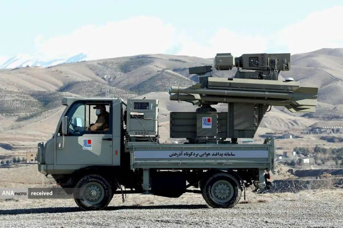 سامانه موشکی پدافند هوایی آذرخش
