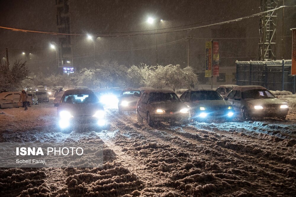ایران سفید پوش شد