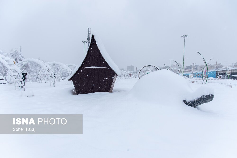 ایران سفید پوش شد