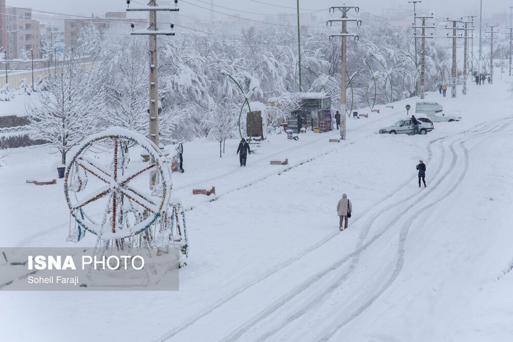 ایران سفید پوش شد