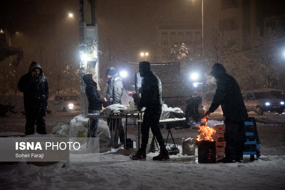 ایران سفید پوش شد