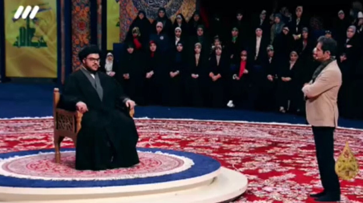 اولین مصاحبه فرزند سید حسن نصرالله در برنامه حسینیه معلی