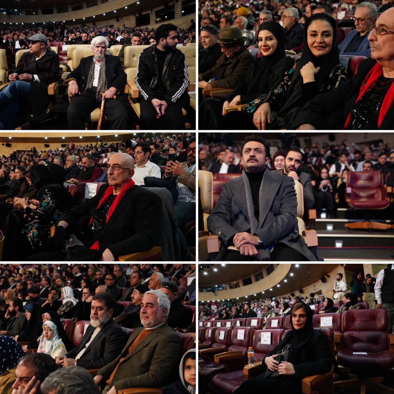 تصاویری از مراسم اختتامیه چهل و سومین جشنواره فیلم فجر تصاویری از مراسم اختتامیه چهل و سومین جشنواره فیلم فجر