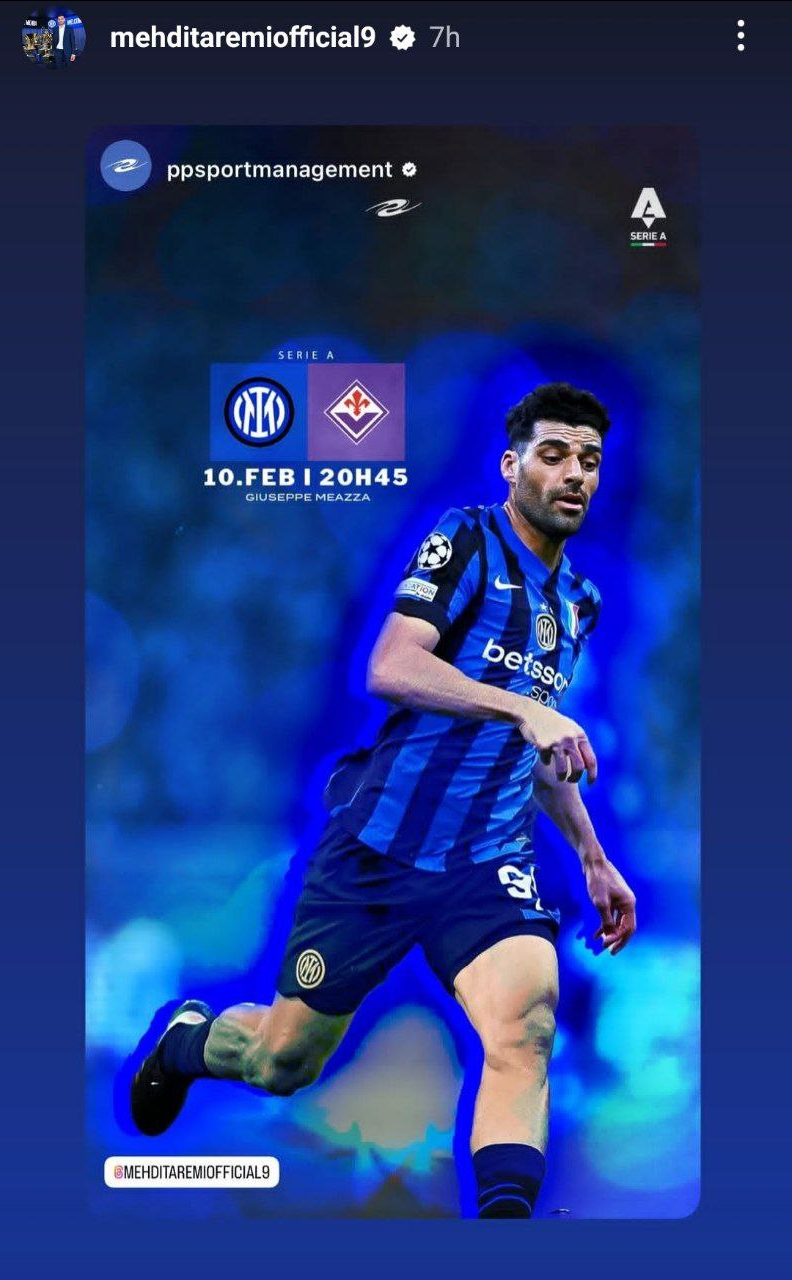 عکس| طارمی آماده بازی حساس امشب مقابل فیورنتینا عکس| طارمی آماده بازی حساس امشب مقابل فیورنتینا