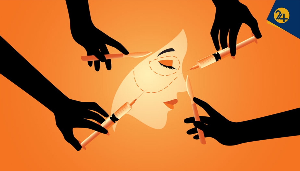 زنی با چشمان باز میخوابد و جراحی که در منزل عمل بینی انجام میدهد! زنی با چشمان باز میخوابد و جراحی که در منزل عمل بینی انجام میدهد!