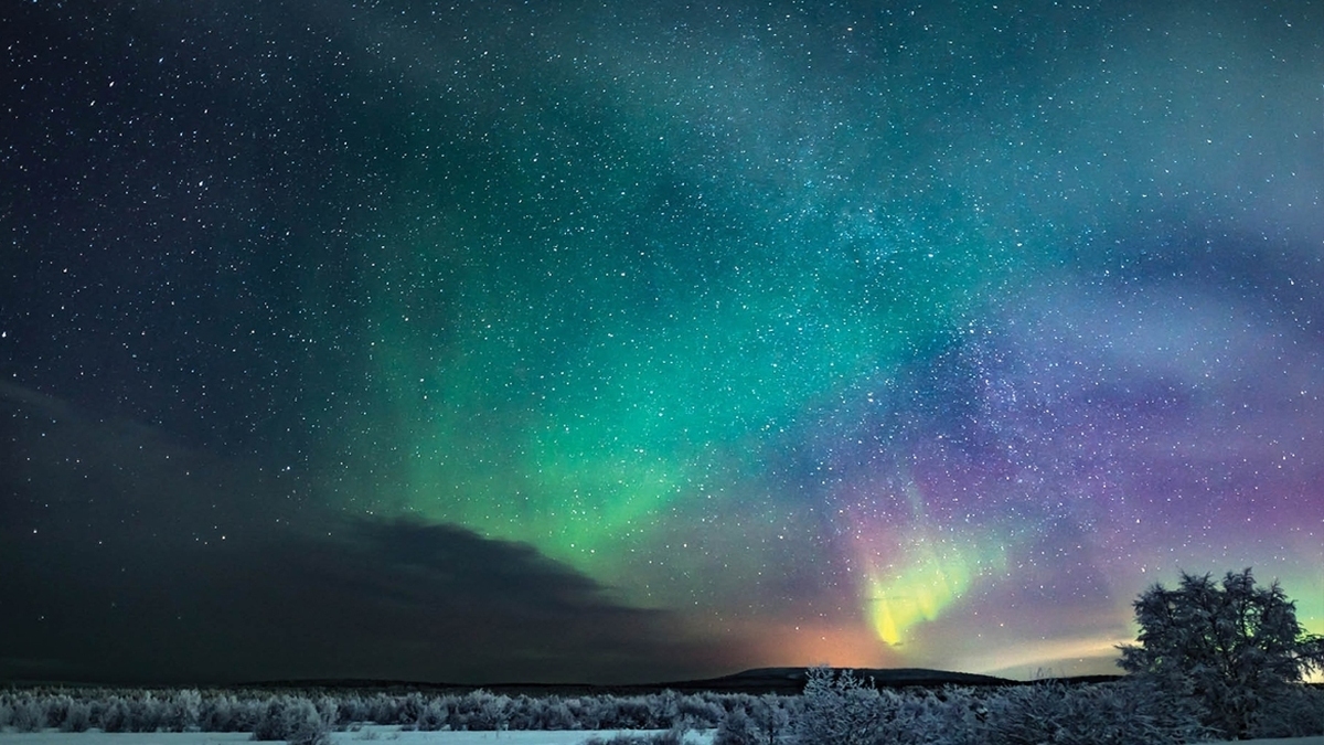 ببینید| ویدئویی از شفق قطبی از ایستگاه فضایی بین‌المللی