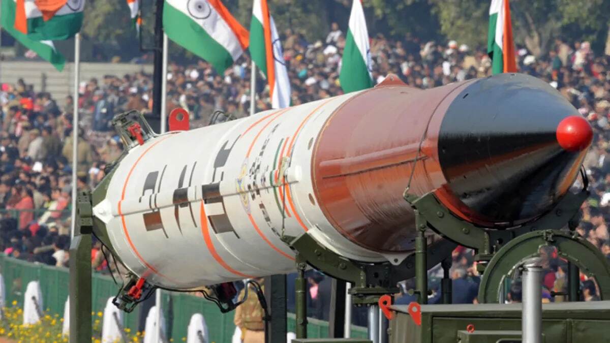 موشک بالستیک برد بلند آگنی-وی موشک بالستیک برد بلند آگنی-وی