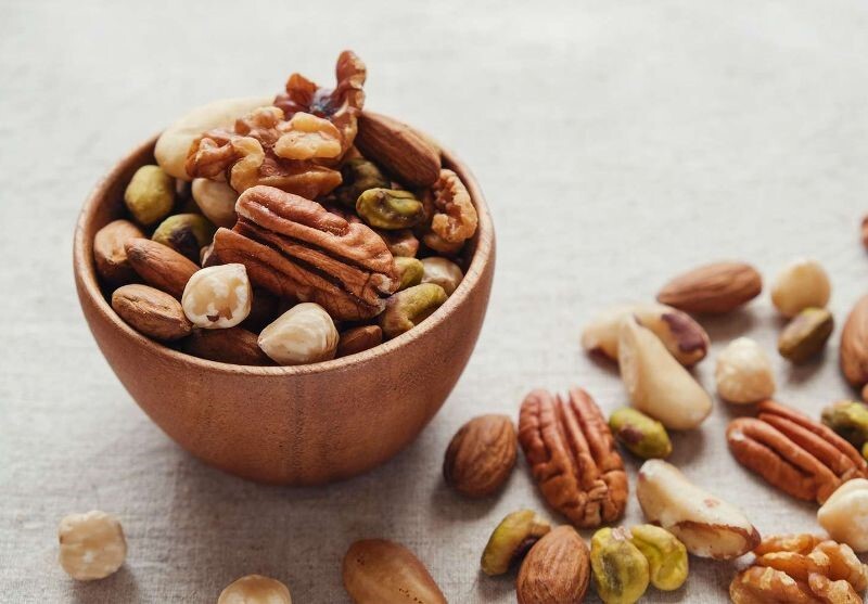 کالری آجیل مخلوط چقدره؟