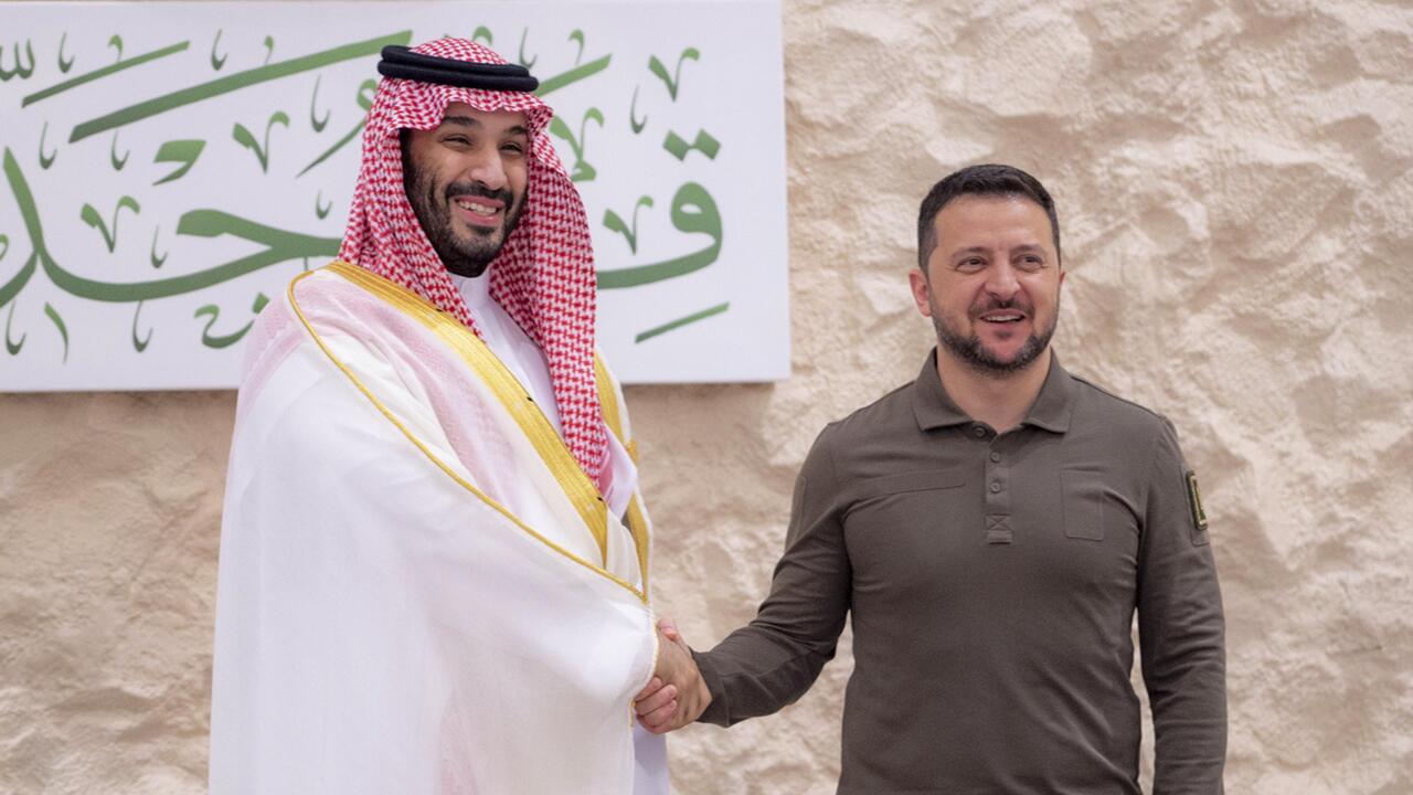 زلنسکی برای دیدار با بن‌سلمان به عربستان می‌رود