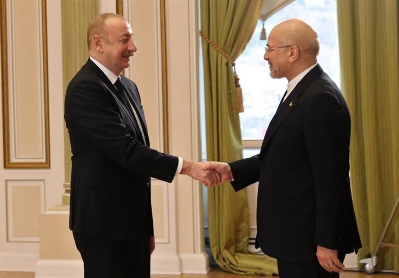 رایزنی قالیباف و الهام علی‌اف