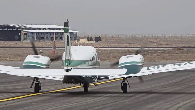 تاکسی هوایی کرج - زنجان راه‌اندازی شد + عکس