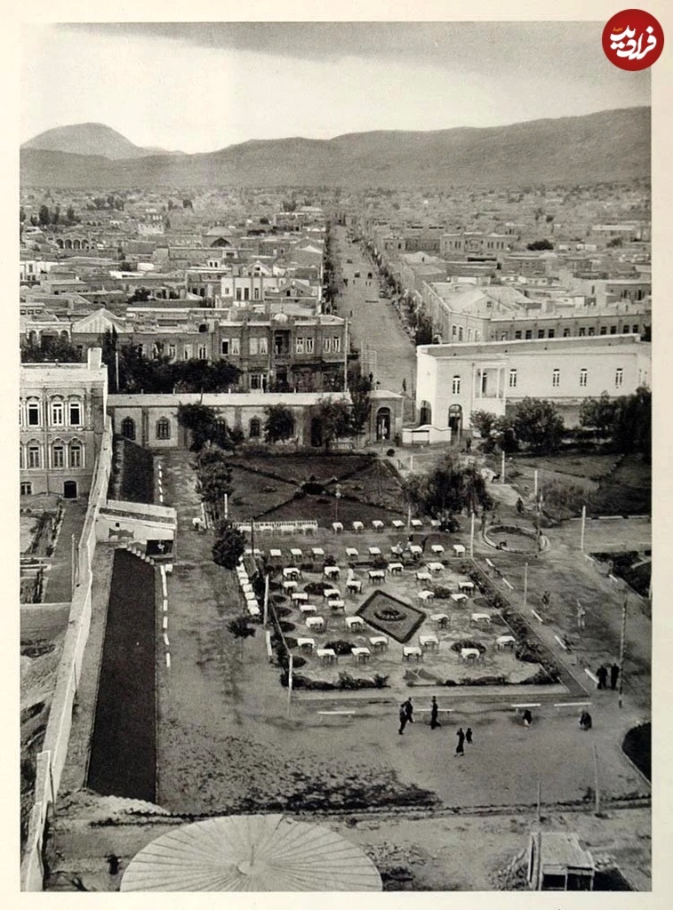 چشمانداز زیبایی از شهر تبریز در سال ۱۳۱۶ +عکس چشمانداز زیبایی از شهر تبریز در سال ۱۳۱۶ +عکس