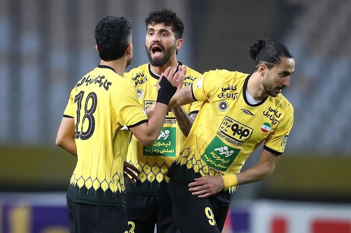 سپاهان خشن‌ترین تیم لیگ برتر ایران!
