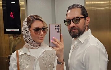 عکس| جشن تولد لوکس پسر بهرام رادان و مینا مختاری