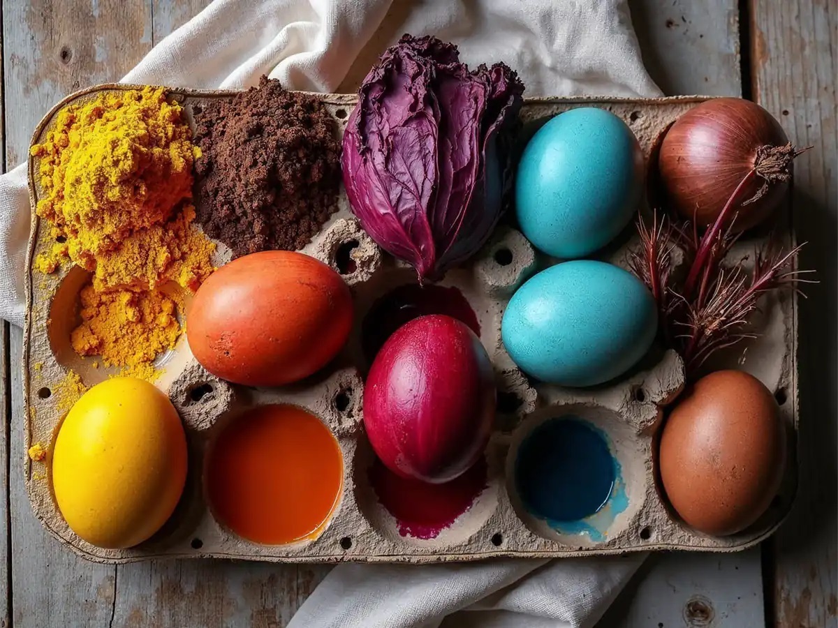 ببینید| آموزش جالب رنگ کردن متفاوت تخم مرغ هفت سین