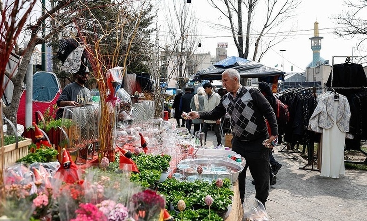 تصاویری از حال و هوای عید نوروز در تجریش