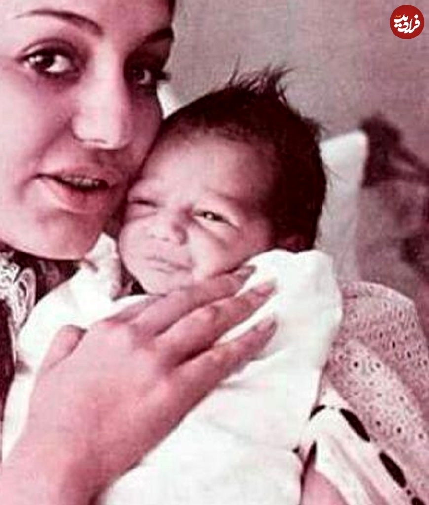 عکسی از گوگوش در روز تولد پسرش کامبیز؛ سال ۴۷