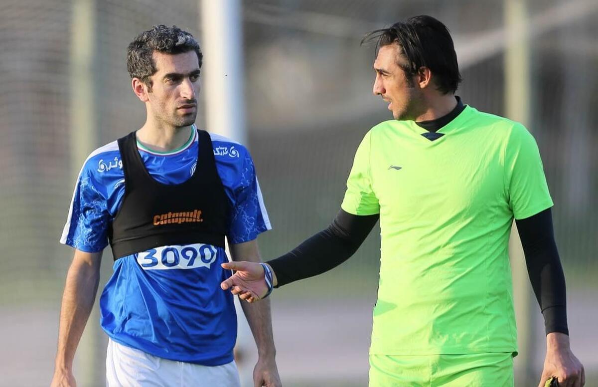 استوری رحمتی در واکنش به حضور جباری در استقلال