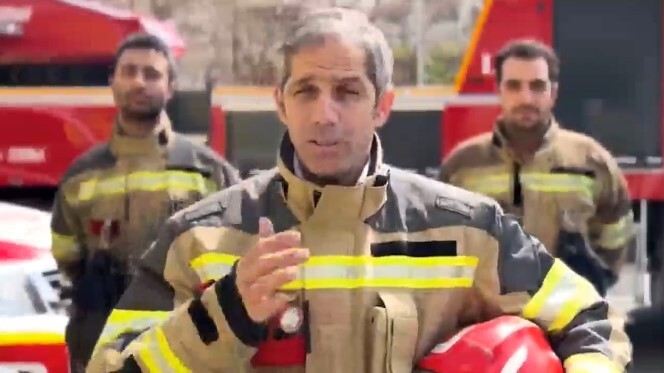 درخواست آتش‌نشانان از جوانان و نوجوانان در شب چهارشنبه‌سوری