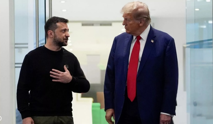 ترامپ از گفت و گویش با زلنسکی ابراز رضایت کرد