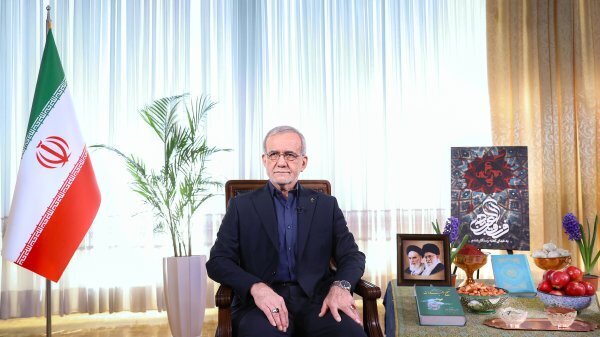 پیام نوروزی پزشکیان به مردم ایران/تلاش می‌کنیم در چرخش دوباره ایام، قدر خود را بالاتر و والاتر، رقم بزنیم