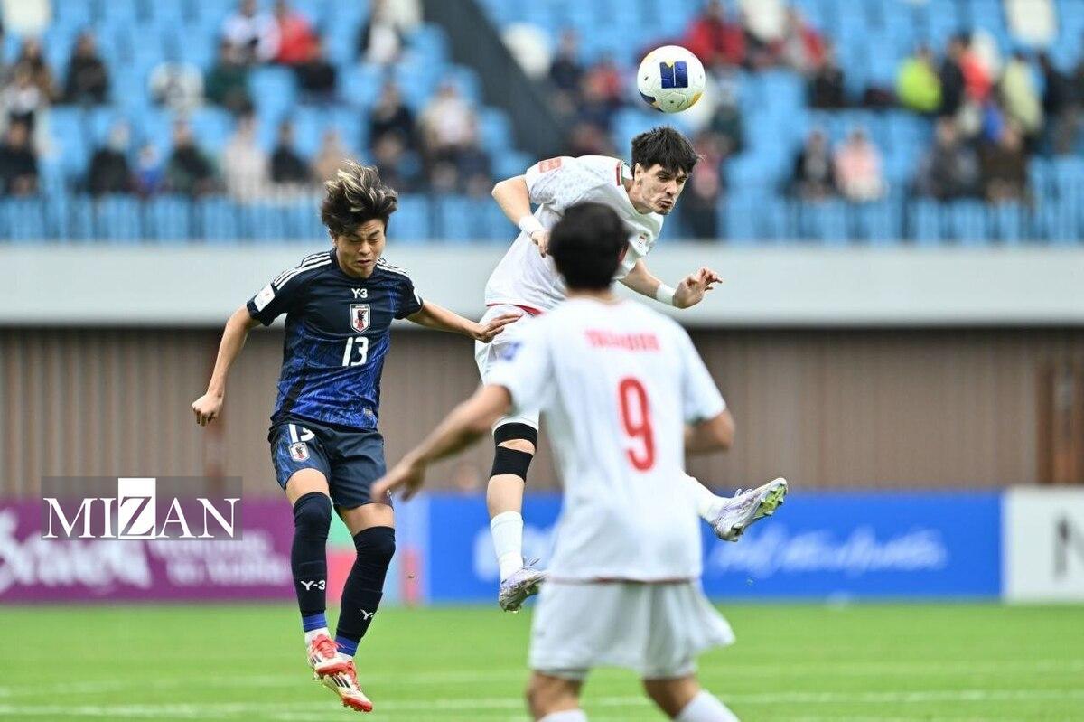 تیم ملی جوانان ایران با شکست مقابل ژاپن، از صعود به جام جهانی بازماند