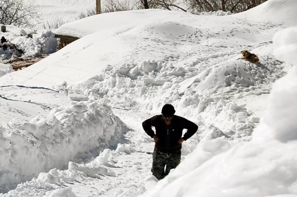 بارش یک متری برف در ارتفاعات استان گیلان