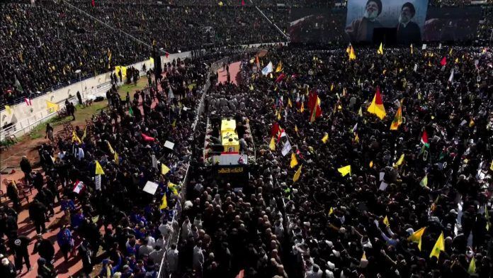 ارتش اسرائیل بمباران مراسم تشییع سید حسن نصرالله را بررسی کرده بود