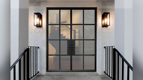 بهترین درب شیشه‌ای برای ورودی ساختمان