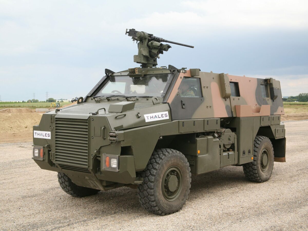 خودروی زرهی بوش مستر MR۶ استرالیا