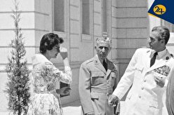 تصویری از محمدرضاشاه در سفر رسمی به اسپانیا