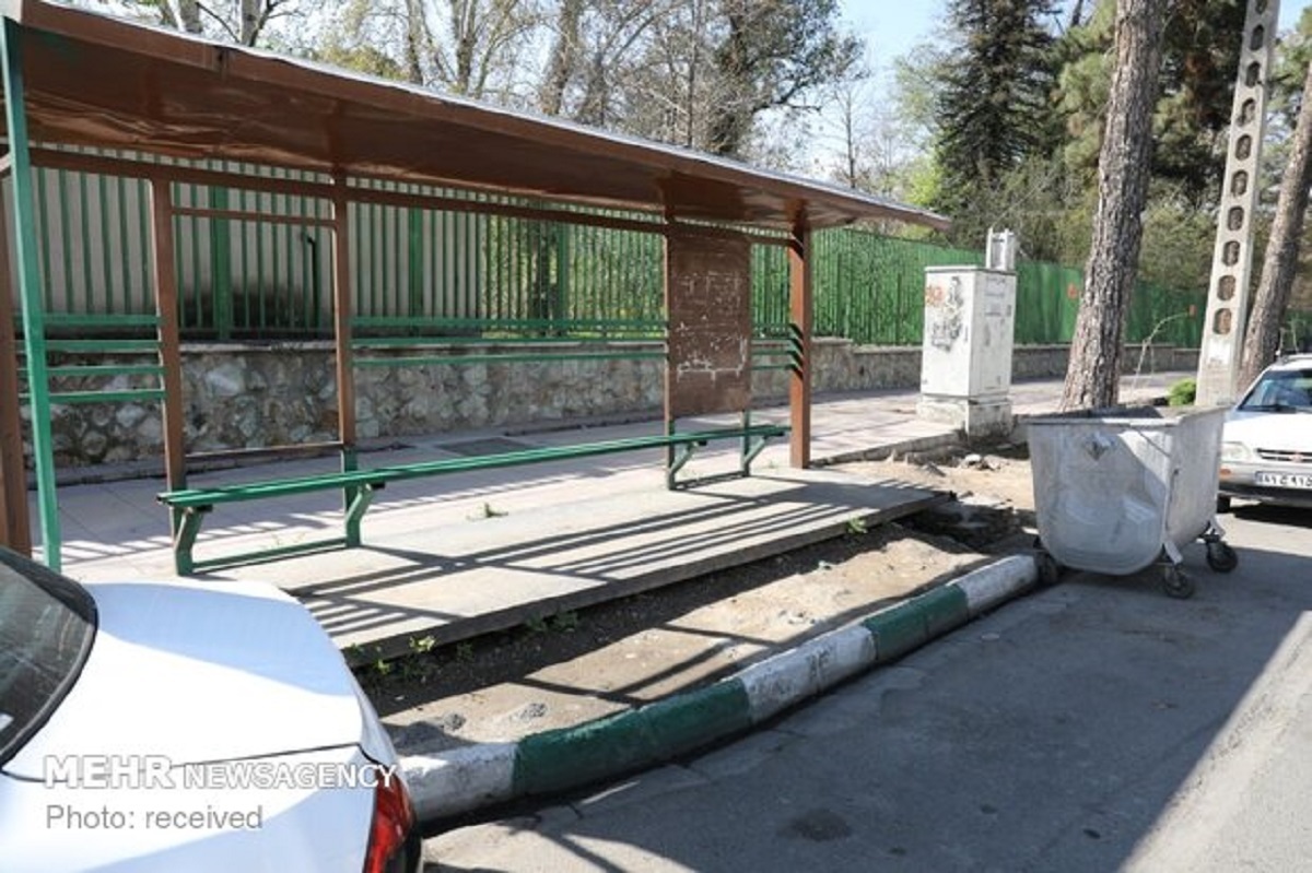 ایستگاه های اتوبوس