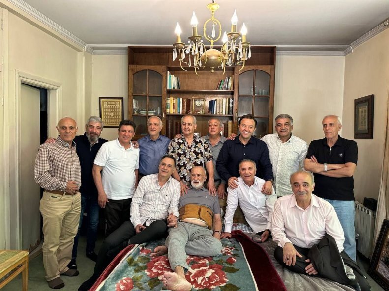  دورهمی امیر قلعه‌نویی با چند پرسپولیسی در خانه رفیق قدیمی