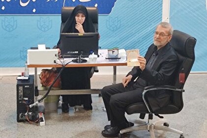 ببینید| اظهارات علی لاریجانی پس از ثبت نام در انتخابات ریاست جمهوری