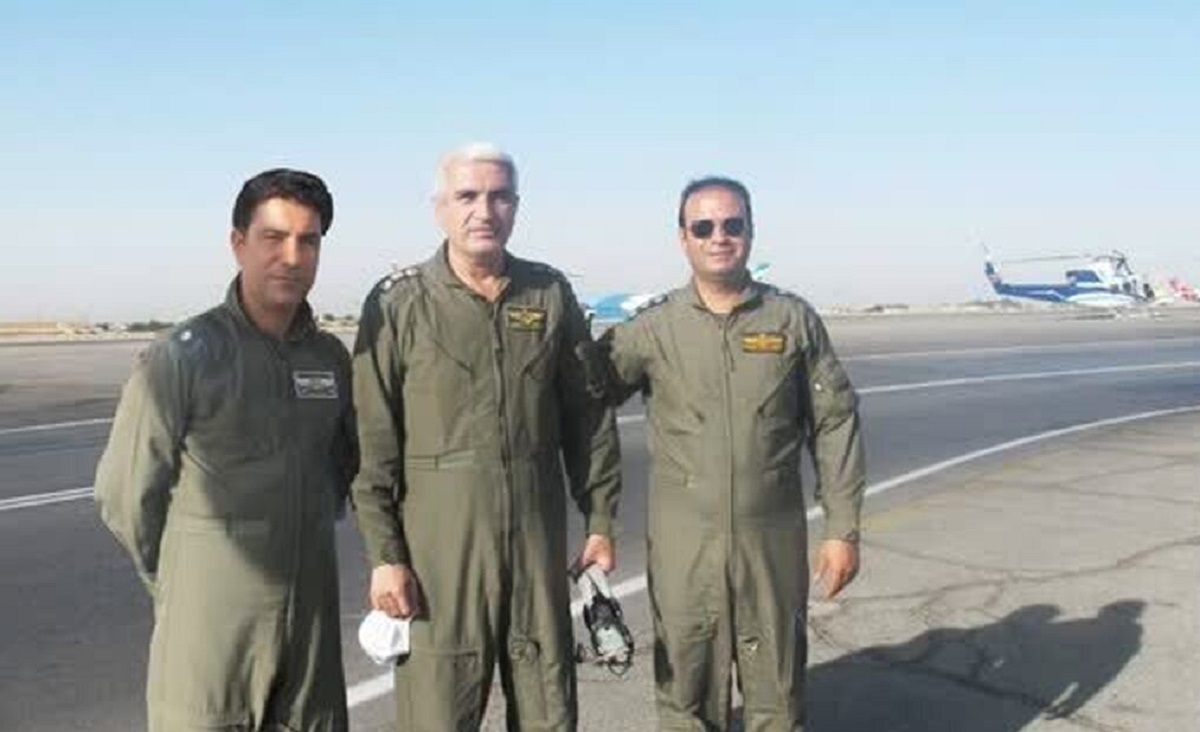 خلبانان هلیکوپتر رئیسی