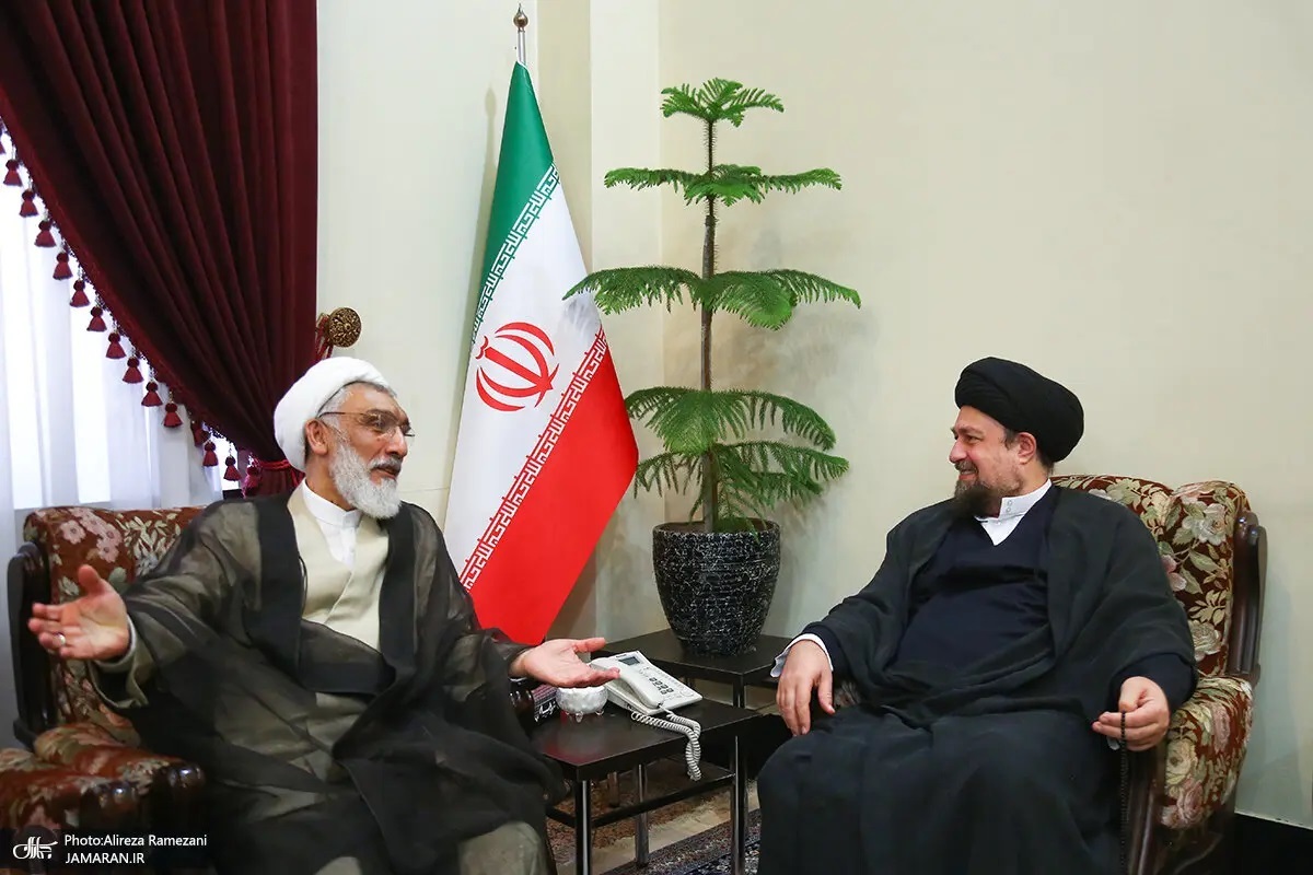 تصاویری از دیدار مصطفی پورمحمدی با سیدحسن‌خمینی