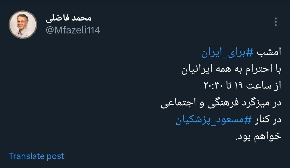 محمد فاضلی کیست؟