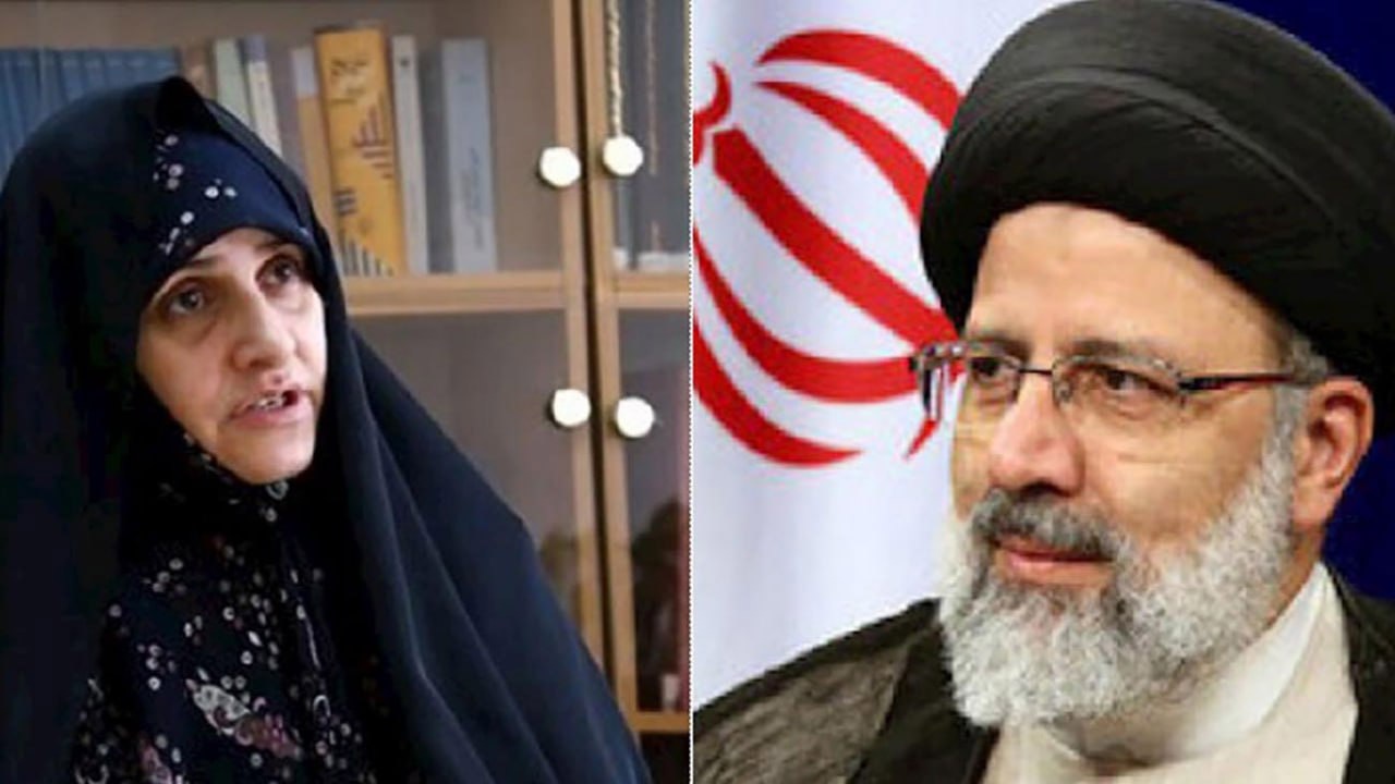 اولین ویدئو از واکنش جمیله علم الهدی پس از شهادت رئیسی