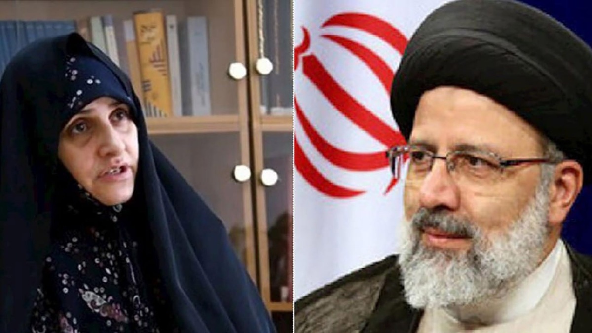 اولین ویدئو از واکنش جمیله علم الهدی پس از شهادت رئیسی