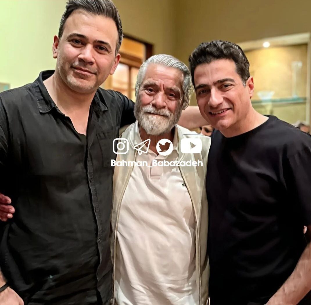 تصاویری از تولد همایون شجریان در کنار بهروز وثوقی