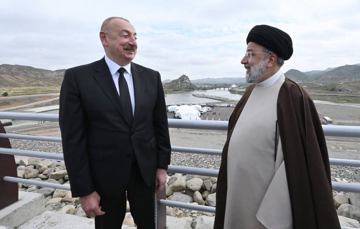 شوخی رئیسی با الهام علی اف پیش از سانحه بالگرد