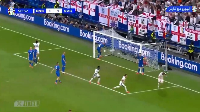 ببینید| گل‌های بازی انگلیس و اسلواکی