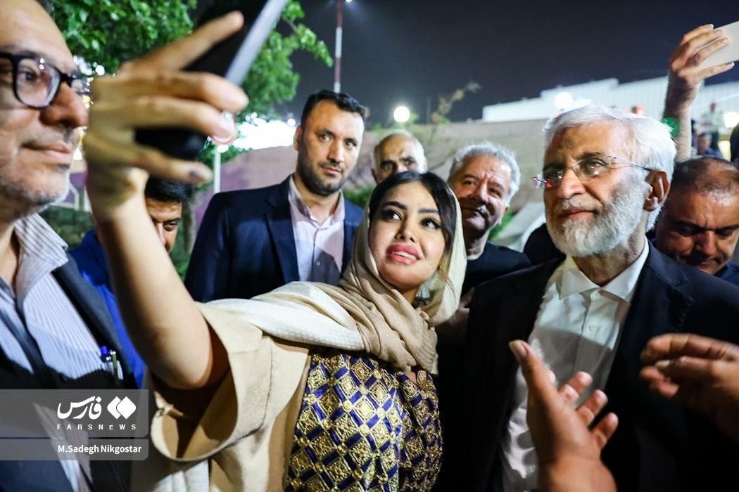 سلفی جنجالی جلیلی